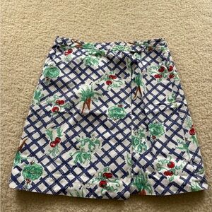 Veggie Garden Lilly Pulitzer Wrap Around Skirt